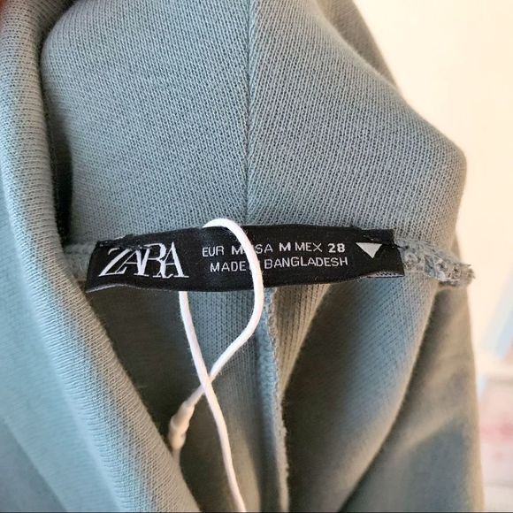 Zara Turtleneck Shift Dress with 3/4 Sleeves - Picture 8 of 8